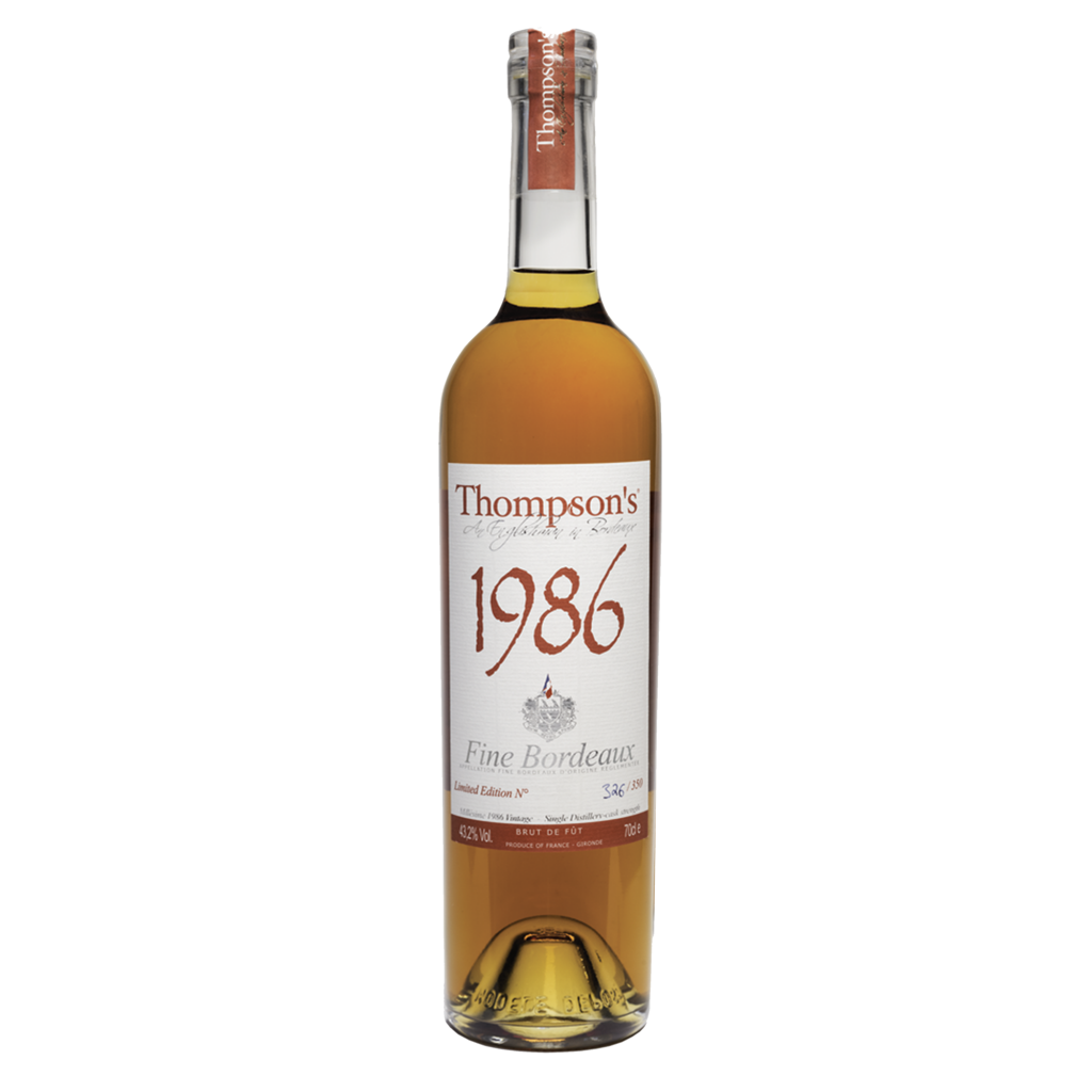 Fine Bordeaux A.O.R millésime 1986 - Brut de fût